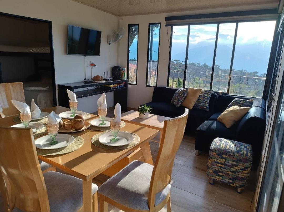 Cabana Susurros Del Cielo Barichara Bagian luar foto