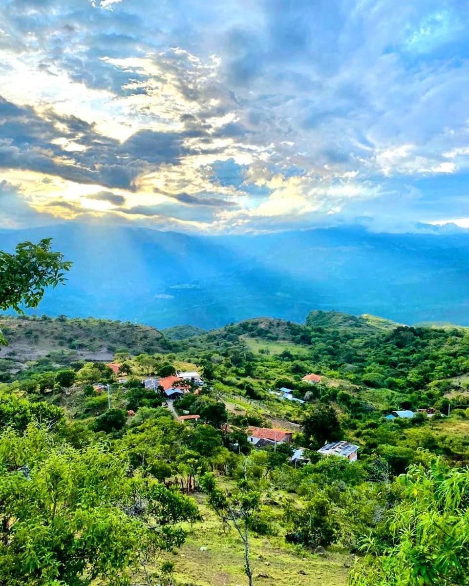 Cabana Susurros Del Cielo Barichara Bagian luar foto